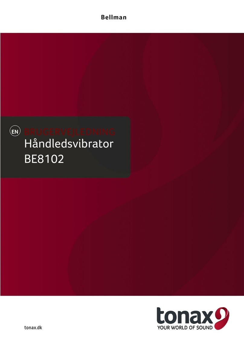 Tonax Bellman BE8102 User manual