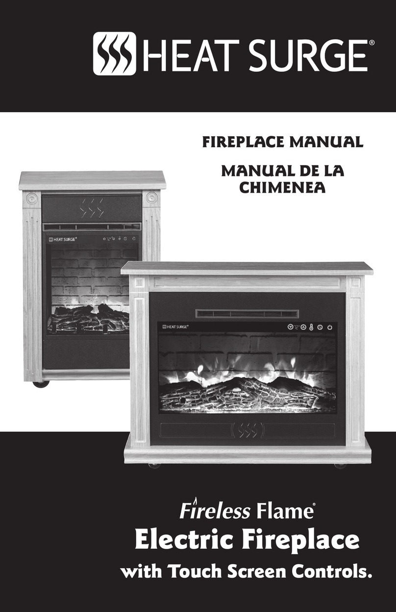 Heat Surge Fireless Flame manual