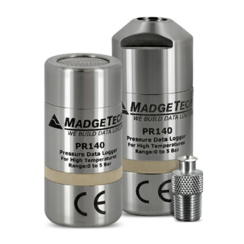MadgeTech PR140 Product Information Card