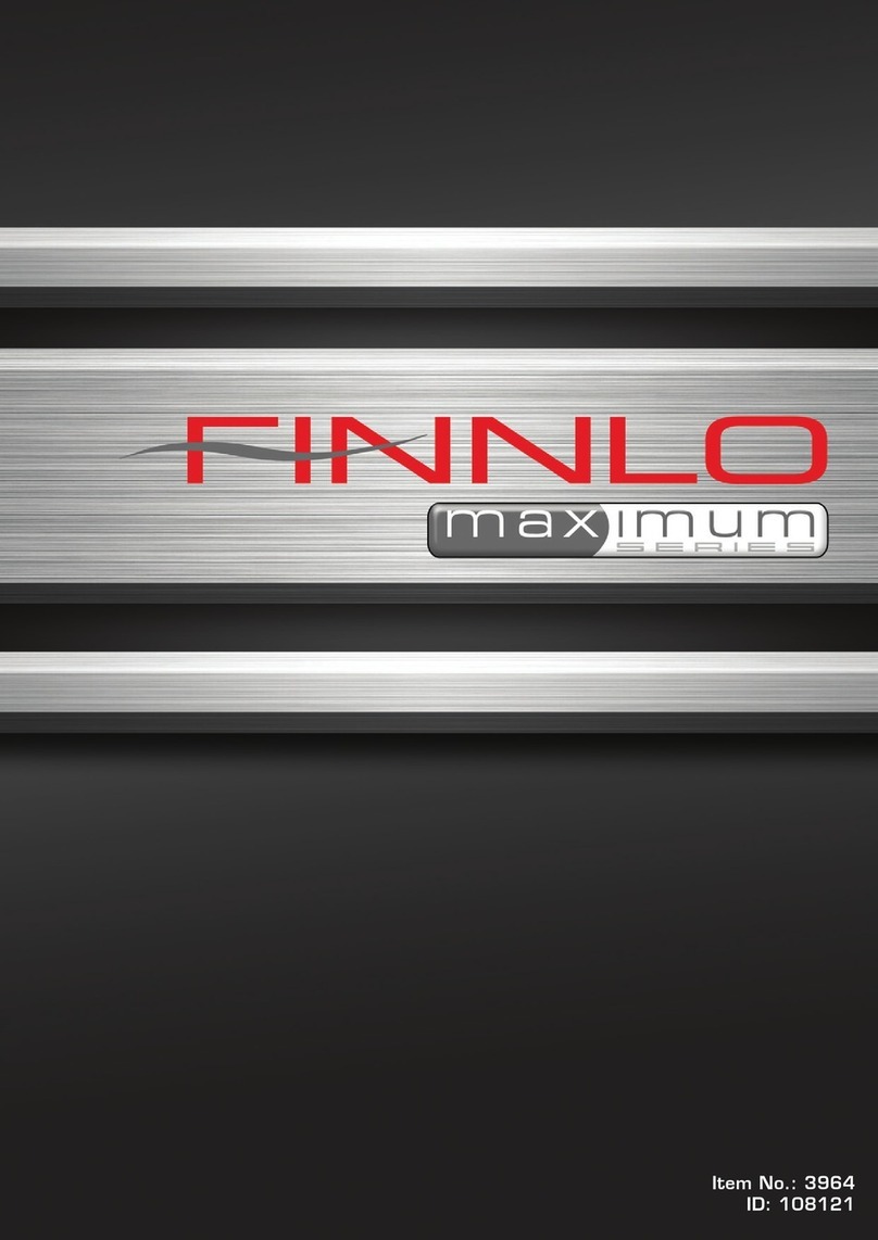Finnlo maximum Series User manual