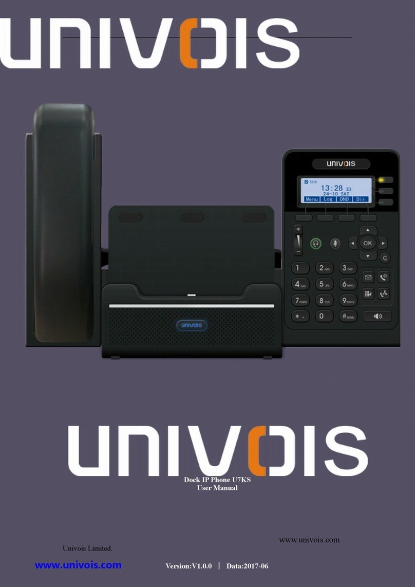 Univois U7KS user manual