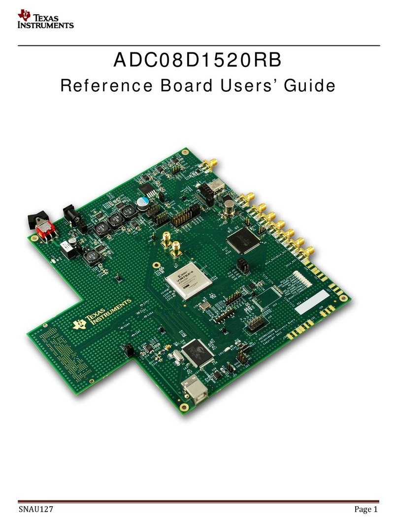 Texas Instruments ADC08D1520RB User manual
