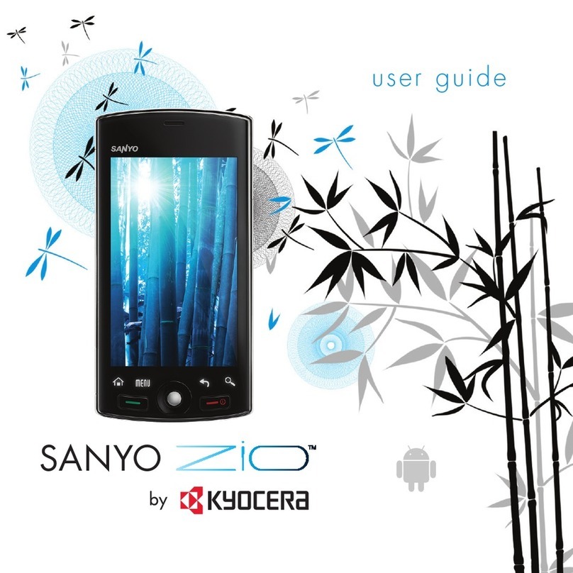 Kyocera SANYO ZIO User manual