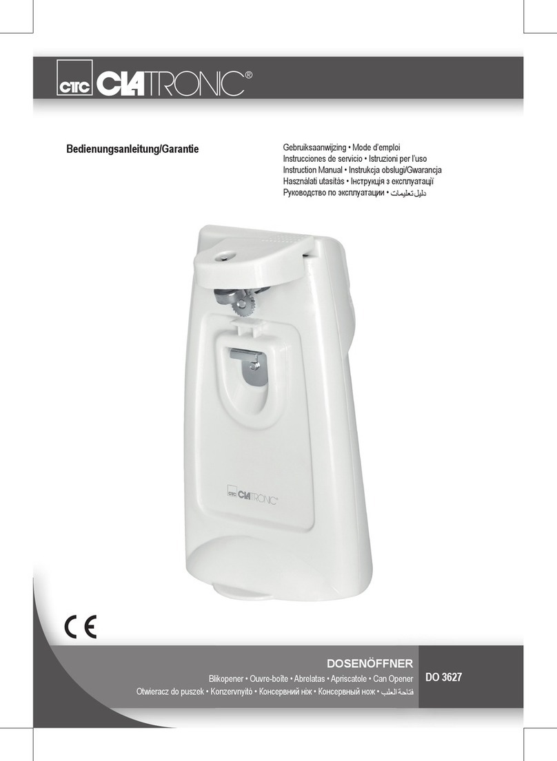 Clatronic DO 3627 User manual