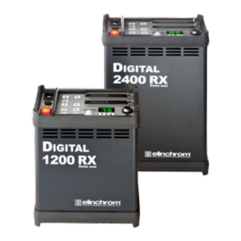 Elinchrom Digital 2400 RX user manual Elinchrom Digital 2400 RX user manual