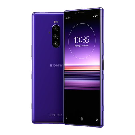 Sony Xperia 1 User manual