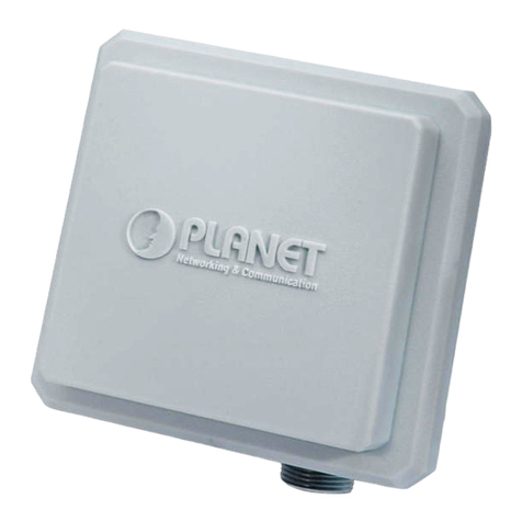Planet WAP-8000 User manual Planet WAP-8000 User manual