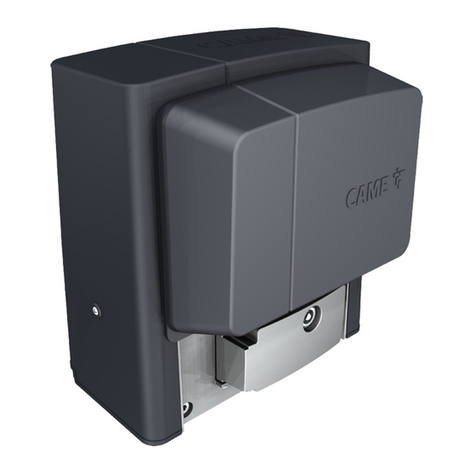 CAME BX Series User manual