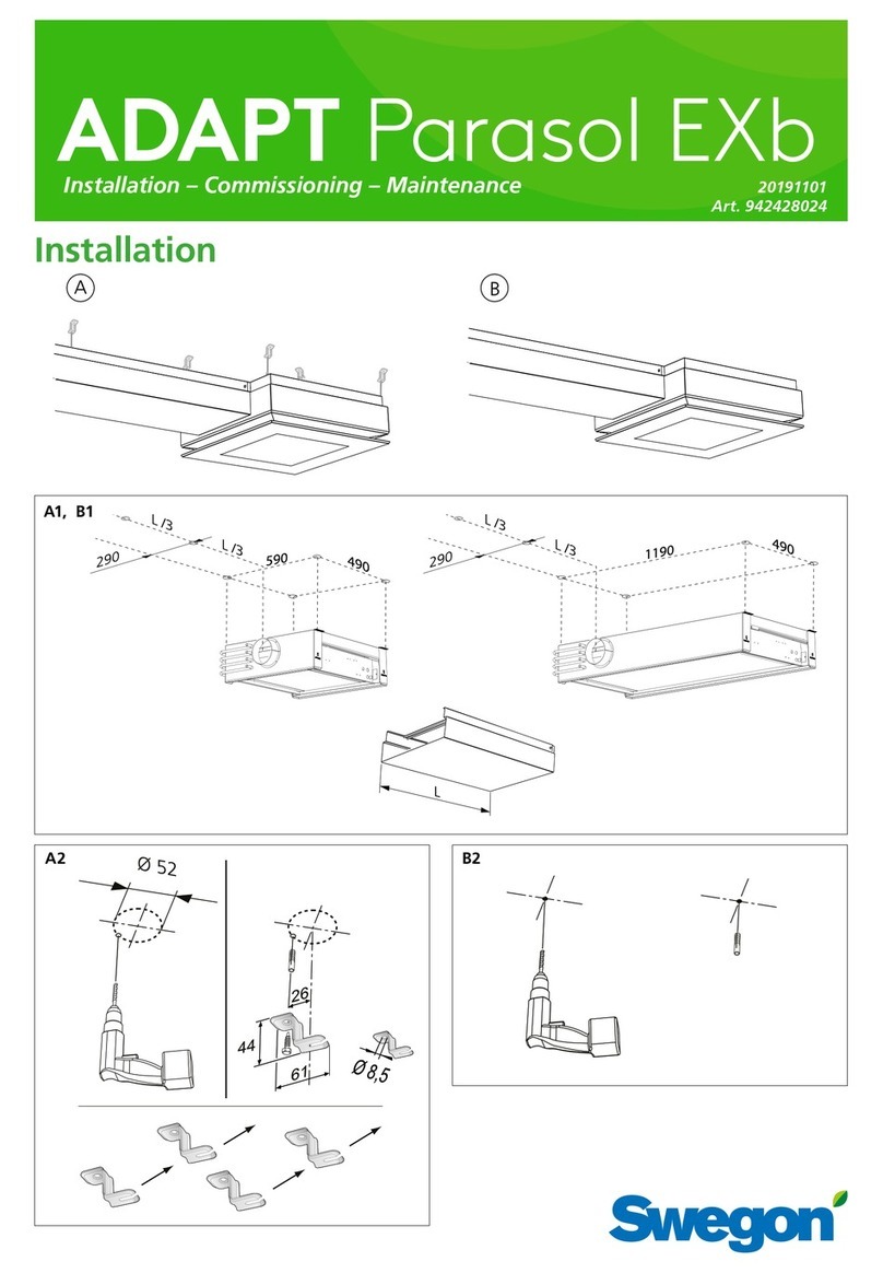 Swegon ADAPT Parasol EXb Series Guide