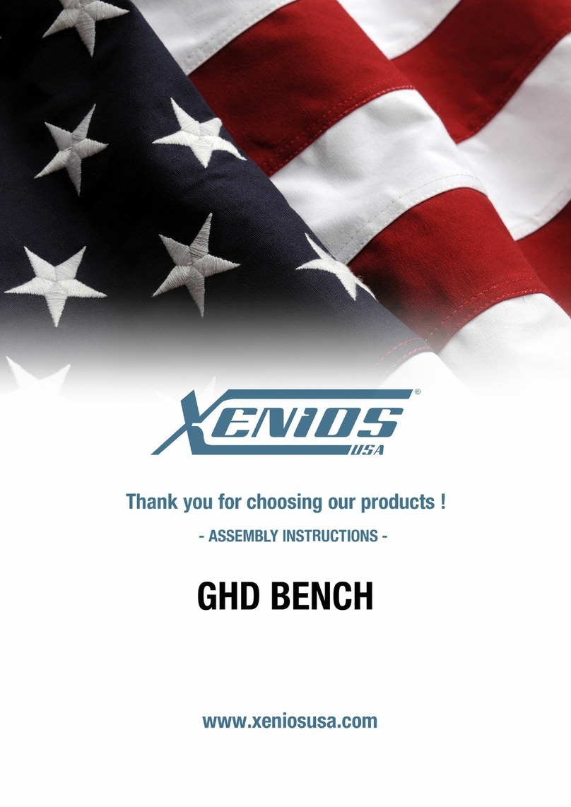 Xenios GHD BENCH User manual