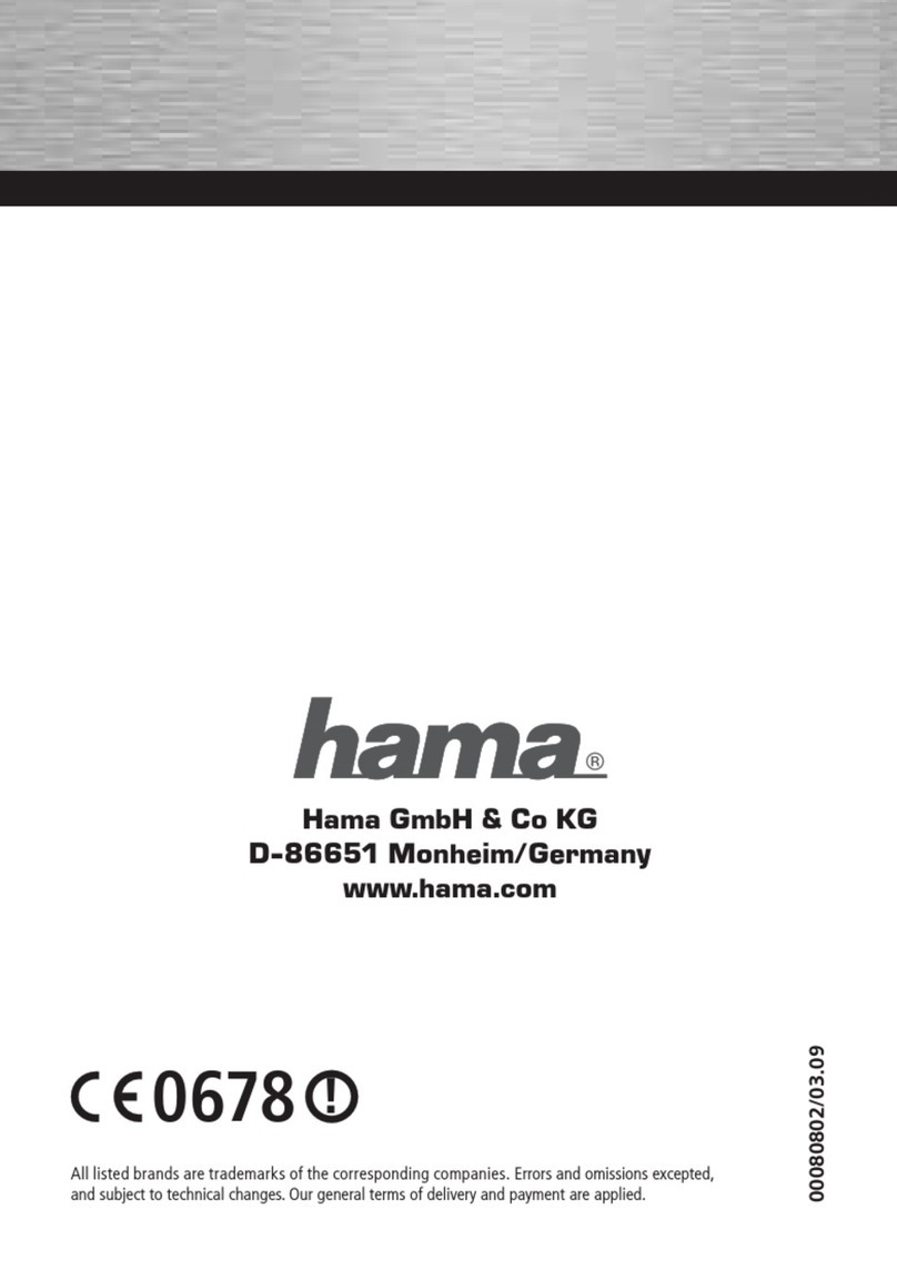 Hama AT-802 Operating instruction Hama AT-802 Operating instruction