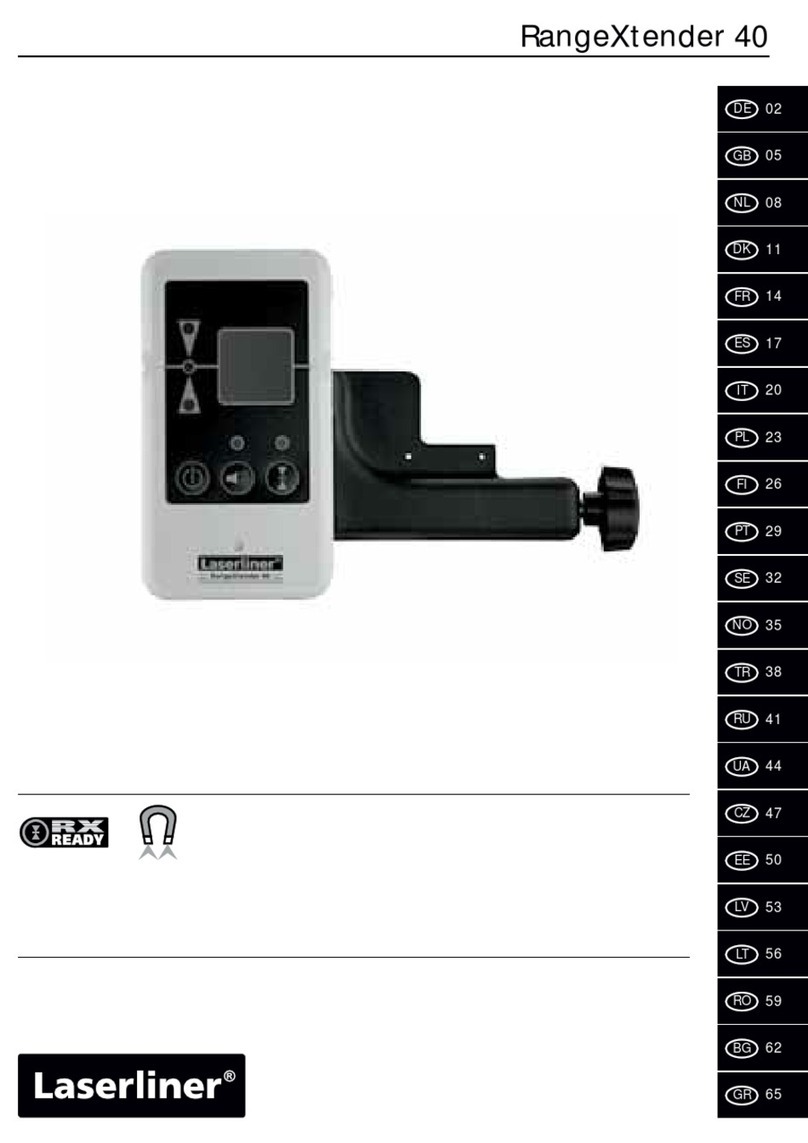 LaserLiner RangeXtender 40 manual