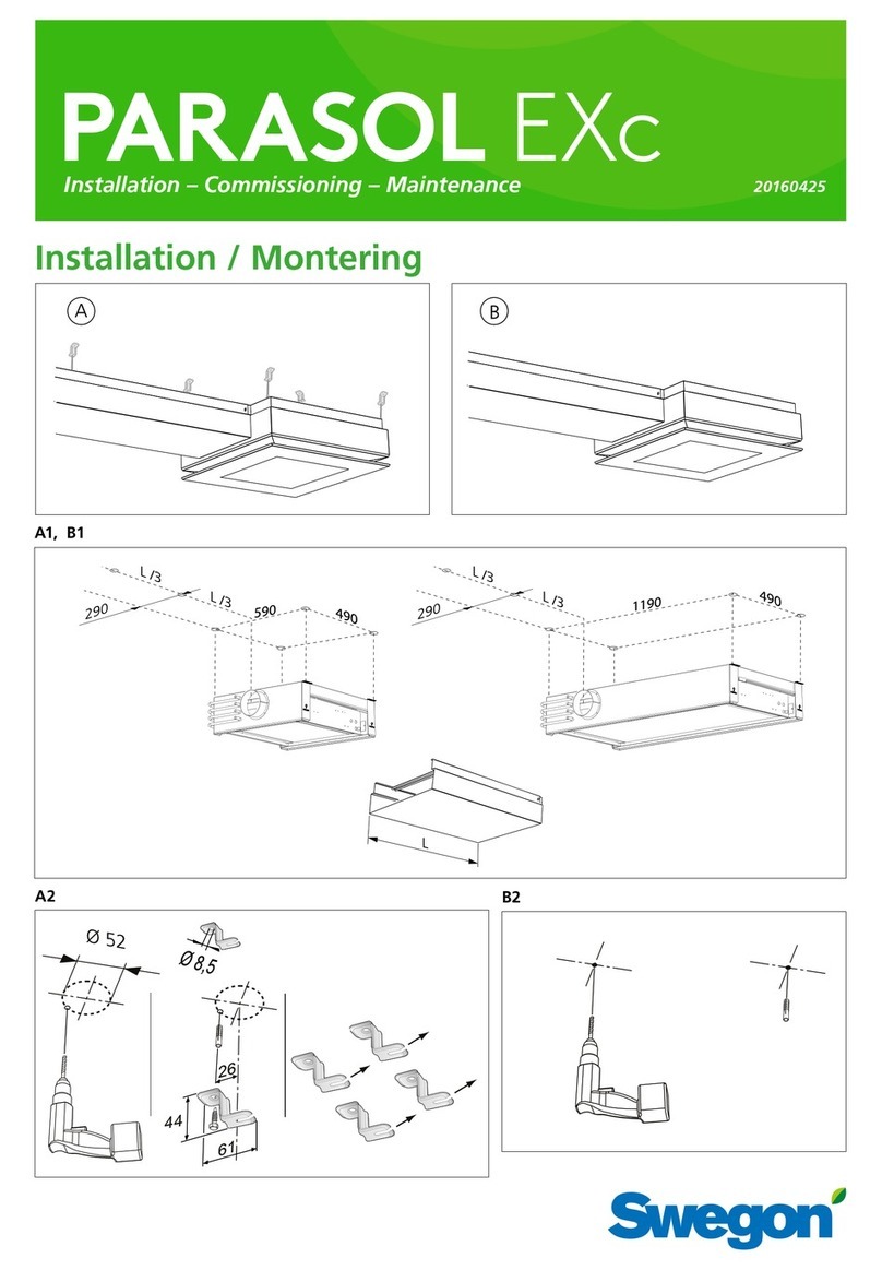 Swegon PARASOL EXc 690 MF Guide