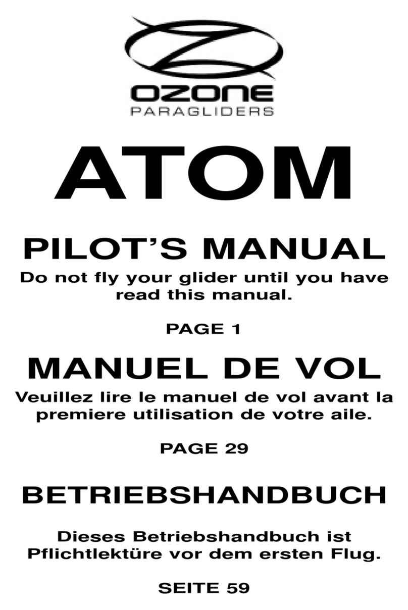 Ozone ATOM Pilot's manual