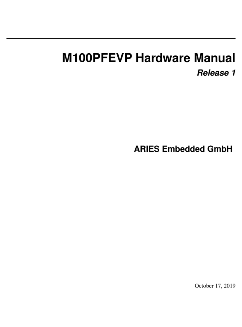 Aries Embedded M100PFEVP Hardware manual