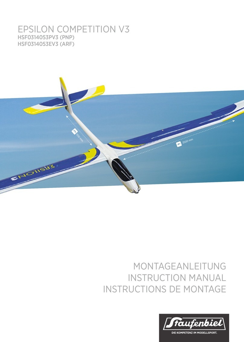 Staufenbiel EPSILON COMPETITION V3 instruction manual Staufenbiel EPSILON COMPETITION V3 instruction manual