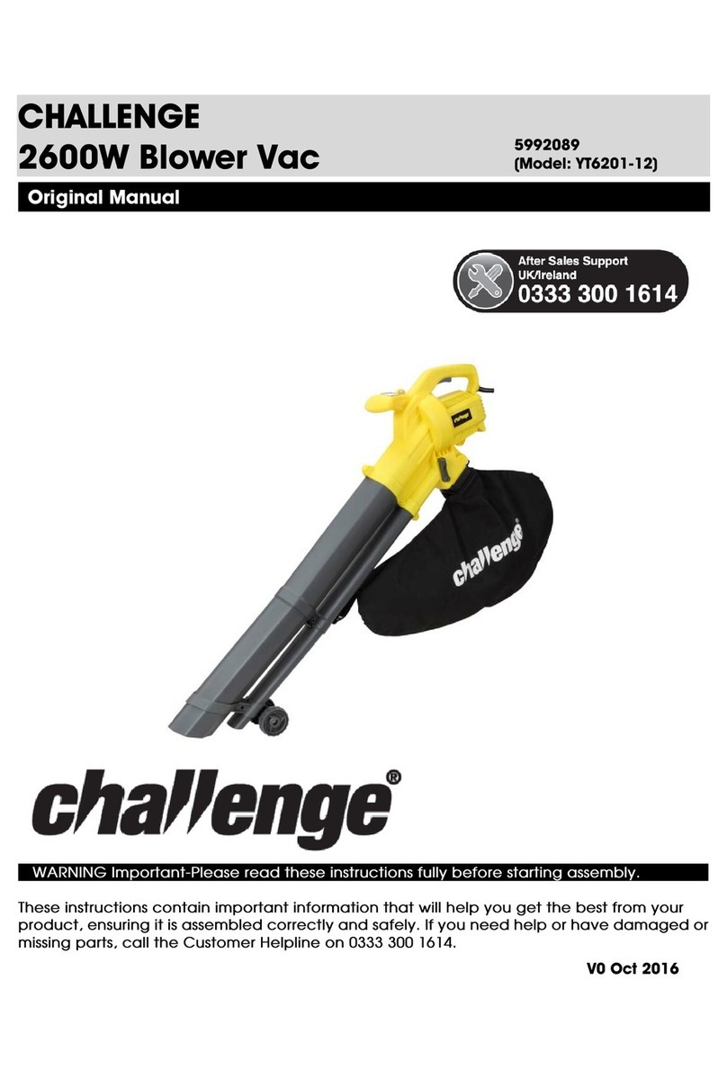 Challenge YT6201-12 Operation instructions