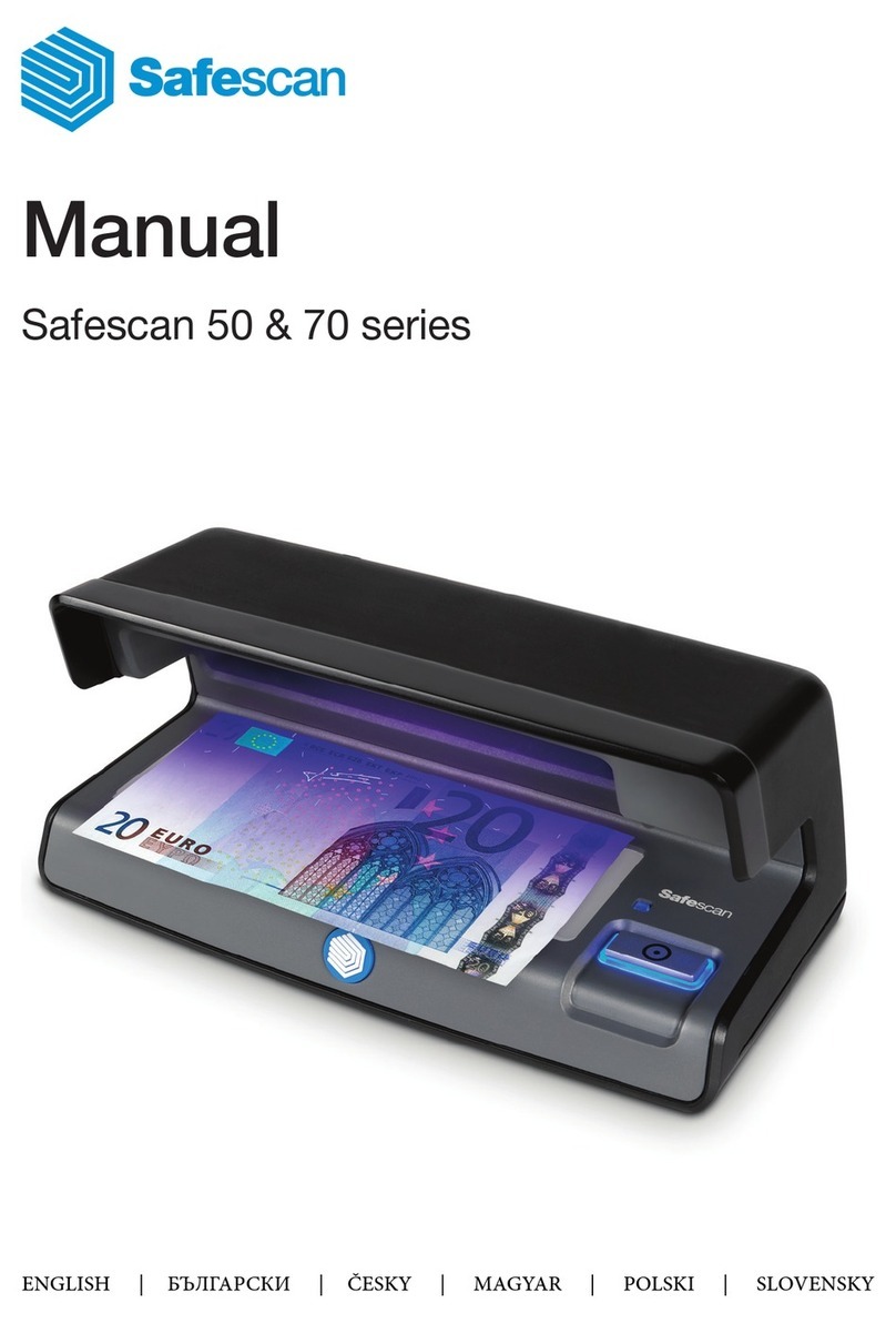 Safescan 50 Series User manual