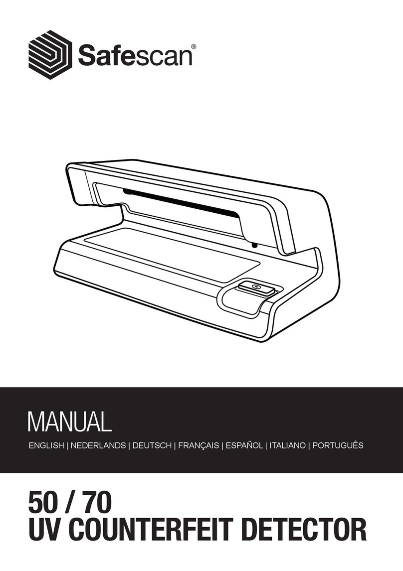 Safescan 50 Series manual