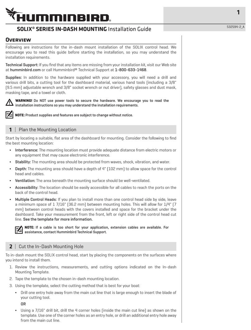Humminbird SOLIX series User manual