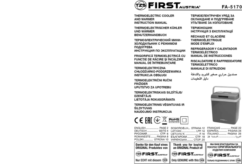 FIRST AUSTRIA FA-5170 instruction manual