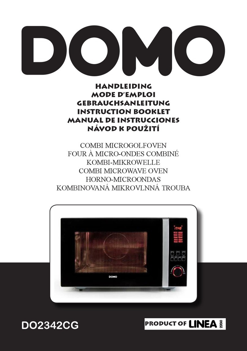 Linea DOMO DO2342CG Instruction booklet