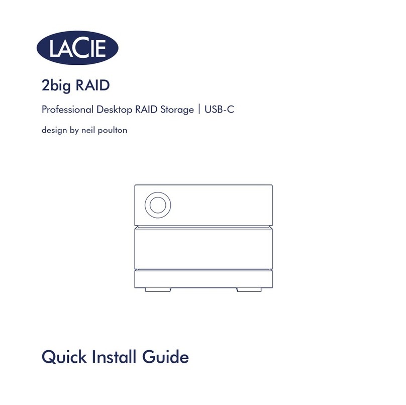 LaCie 2big RAID Quick install guide