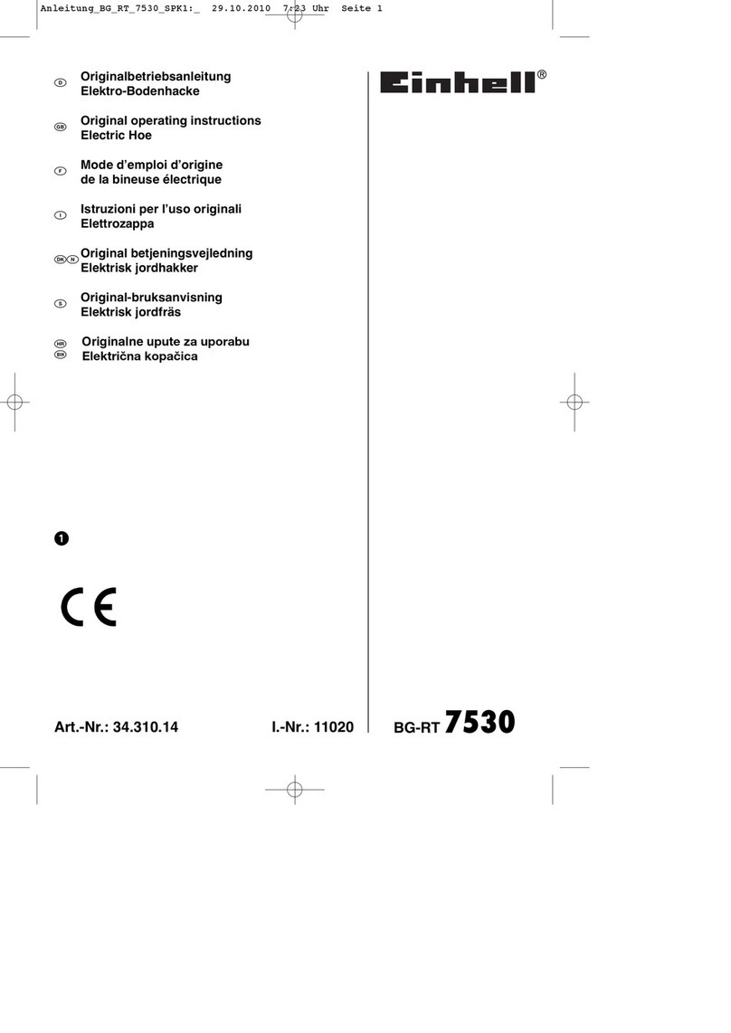 EINHELL BG-RT 7530 User manual