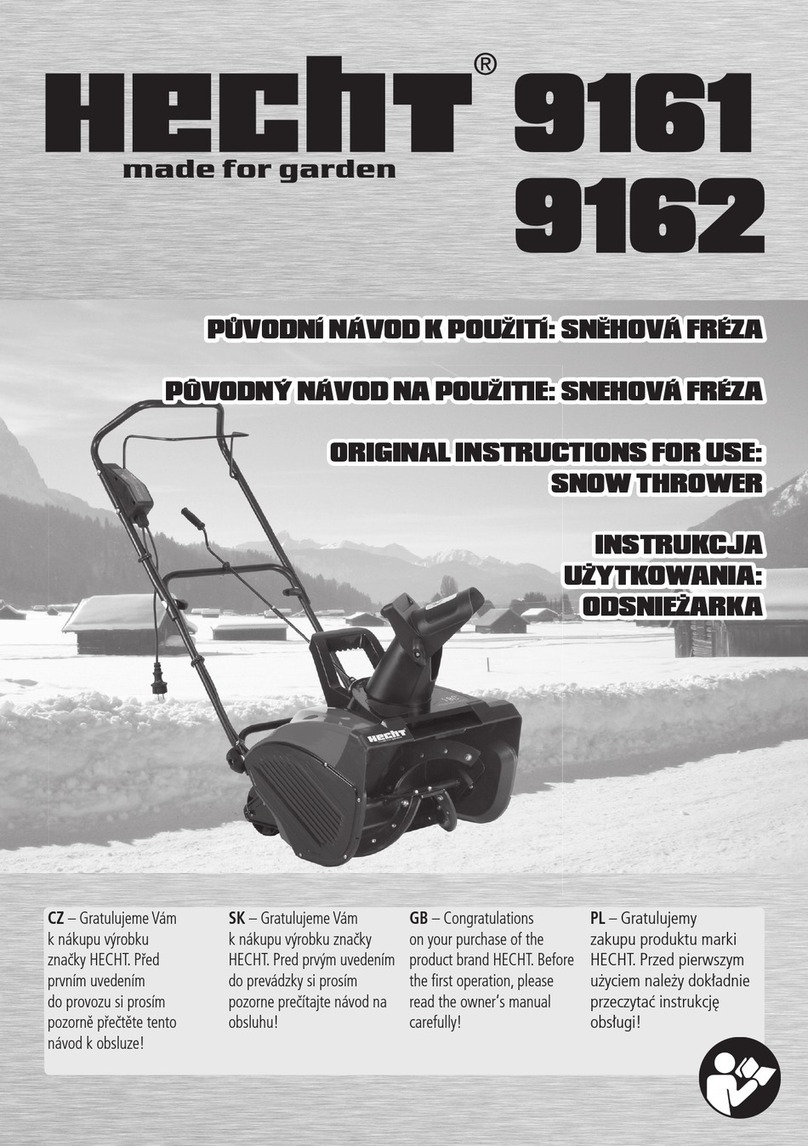 hecht 9161 Service manual