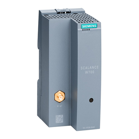Siemens SIMATIC NET SCALANCE W760 Series Configuration manual Siemens SIMATIC NET SCALANCE W760 Series Configuration manual