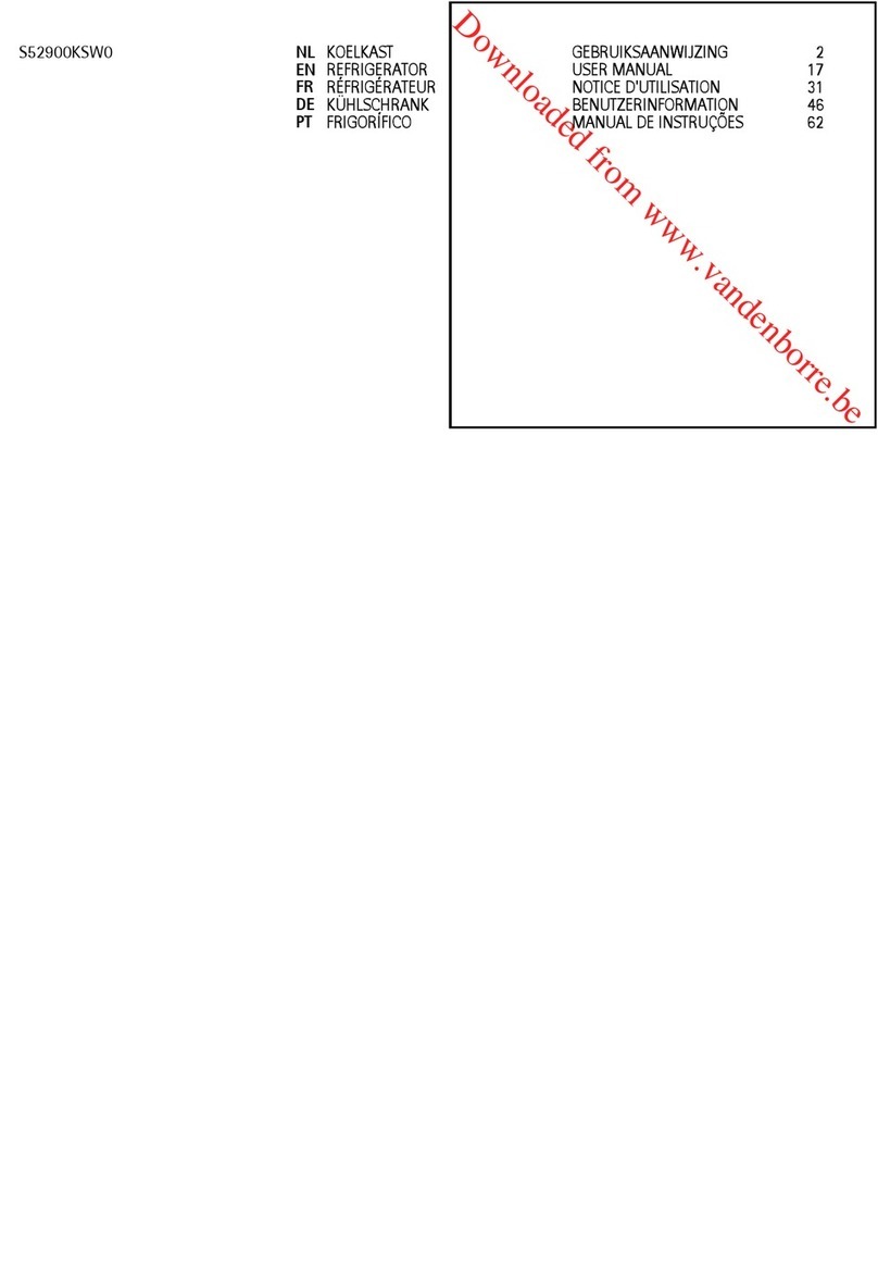 AEG S52900KSW0 User manual AEG S52900KSW0 User manual