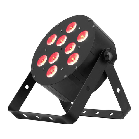 Eliminator Lighting TriDisc9 LED quick start guide