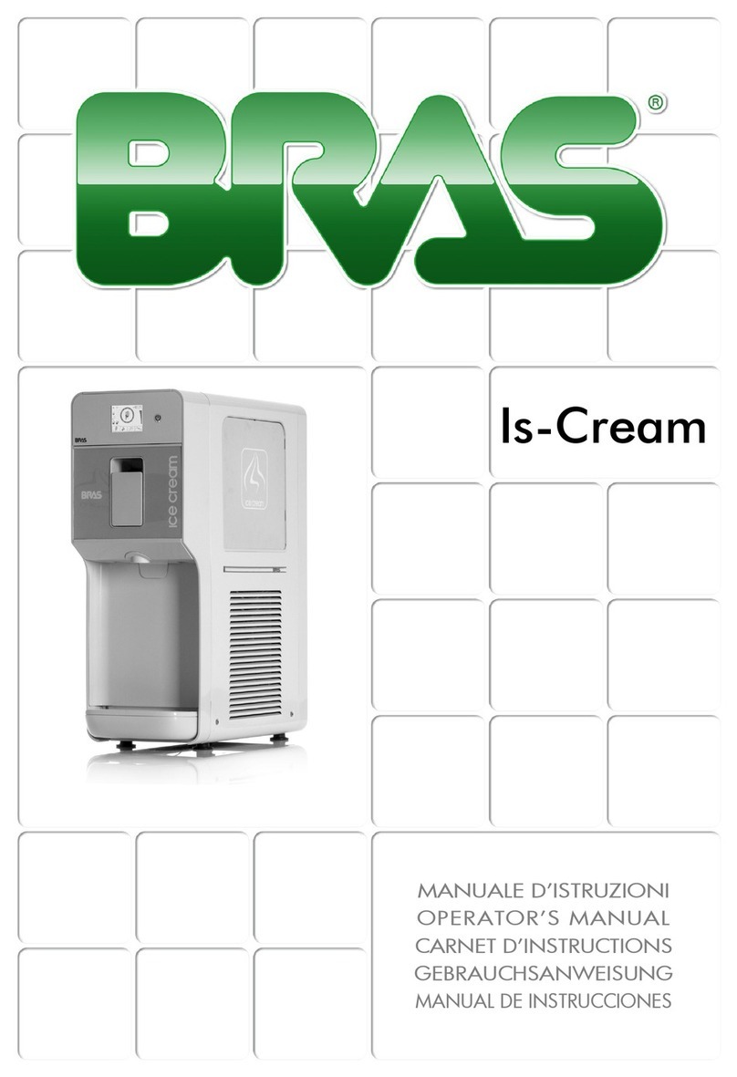 Bras Is-Cream Operator's manual