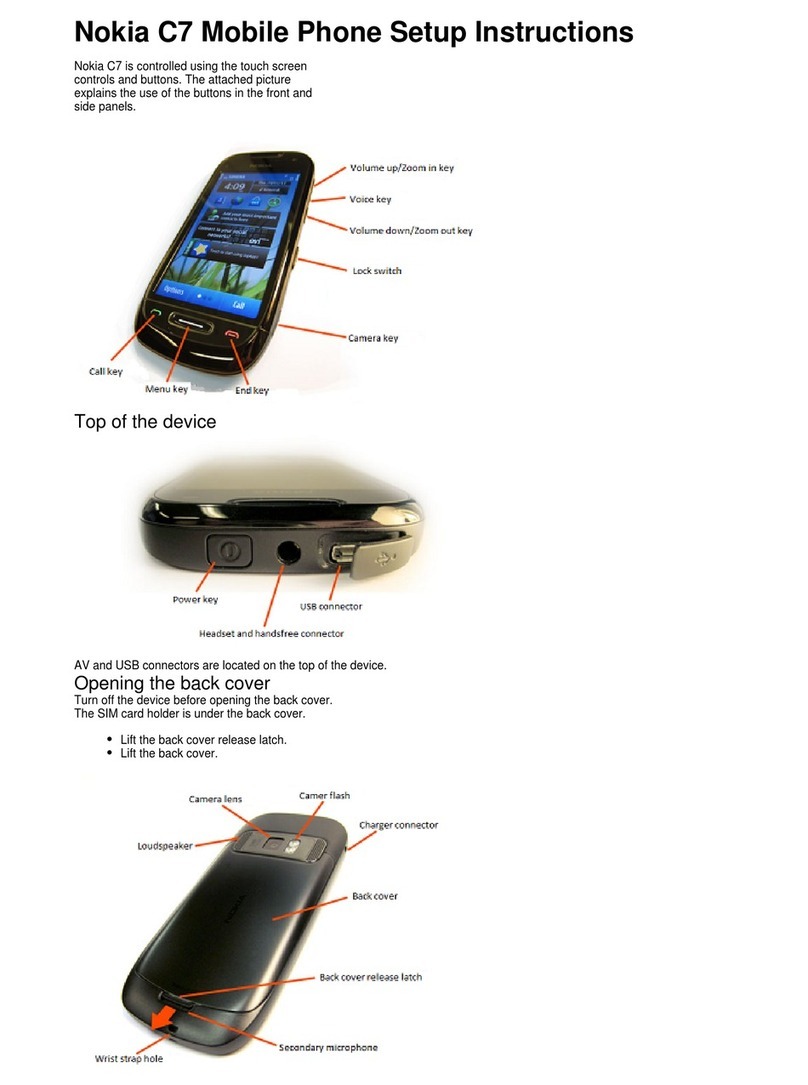Nokia C7 Manual