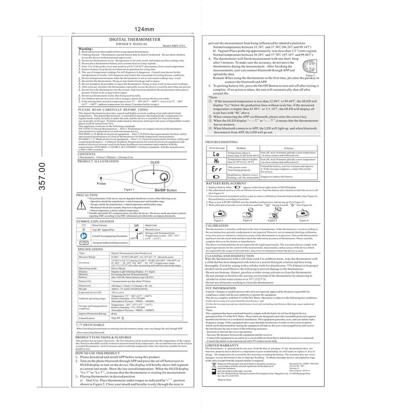 JOYTECH DMT-4751 User manual