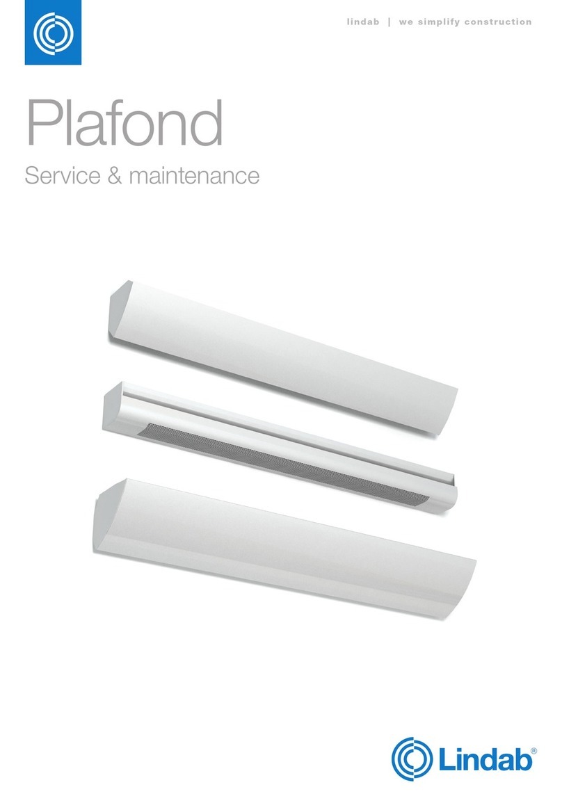 Lindab Plafond User manual