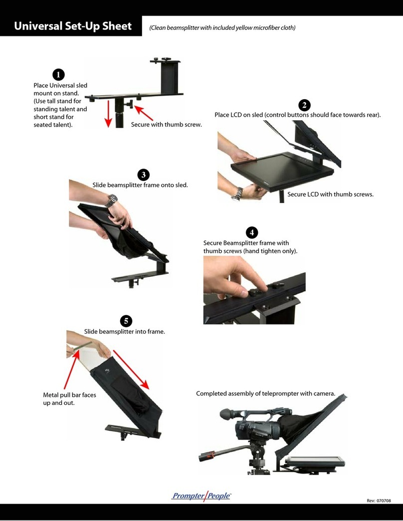 Prompter People Universal Manual