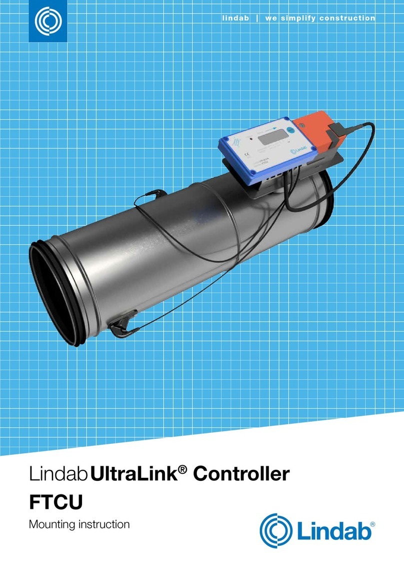 Lindab UltraLink FTCU Mounting instructions