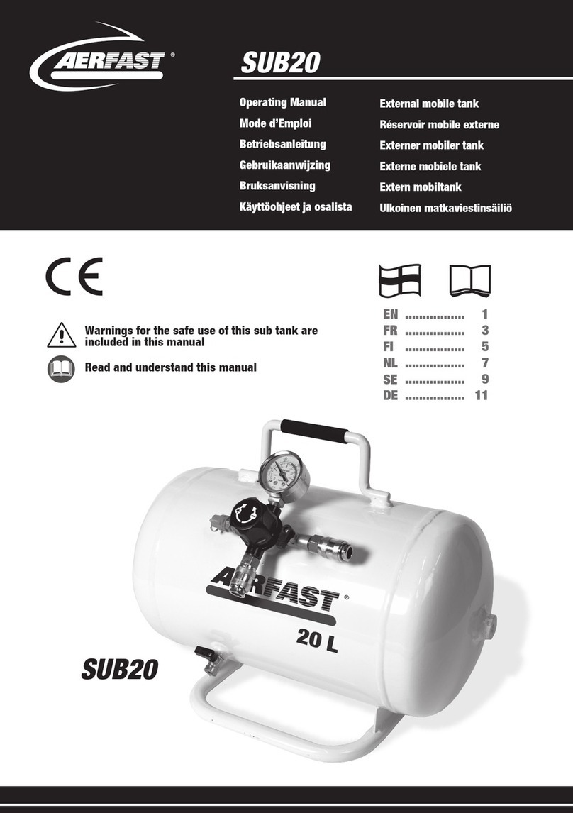 Aerfast SUB20 operating manual