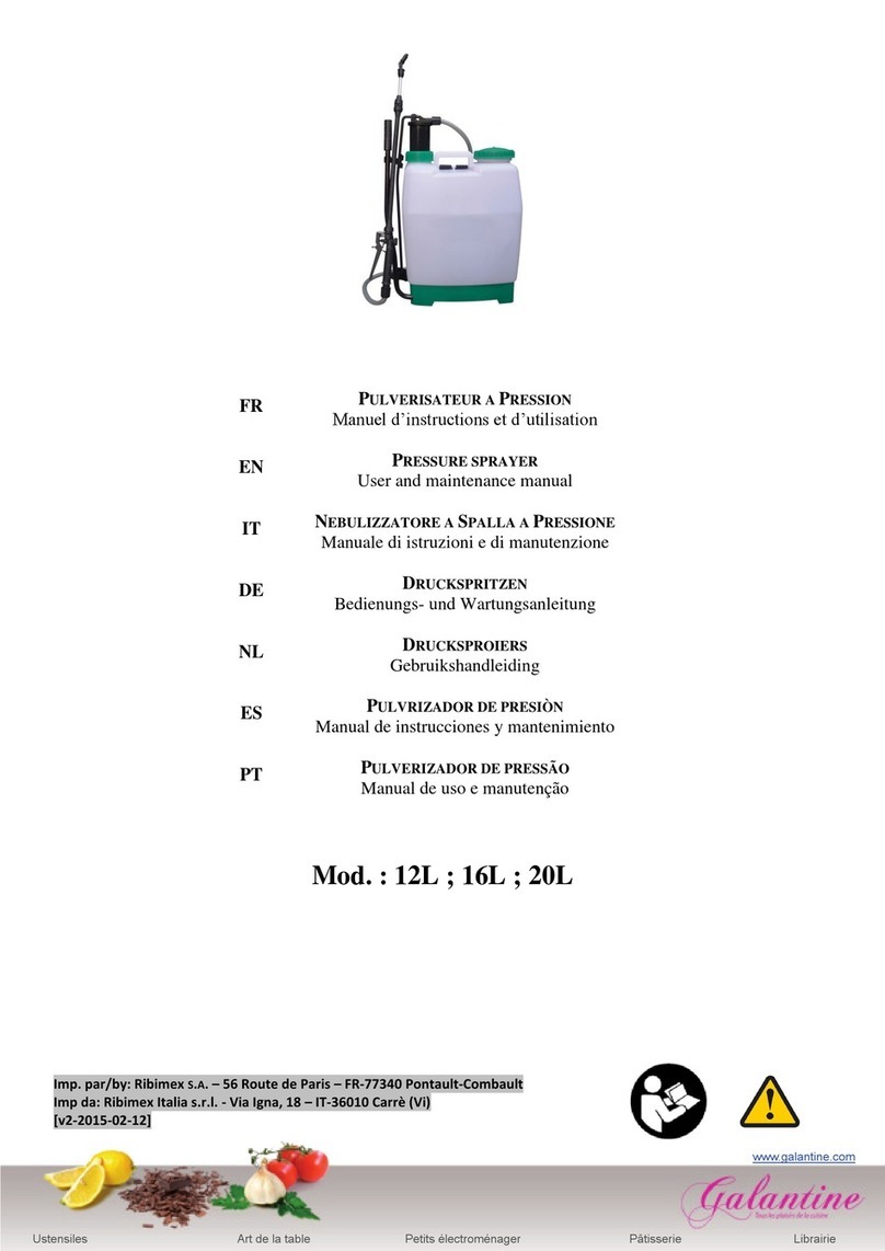 Galantine 12L User and maintenance manual