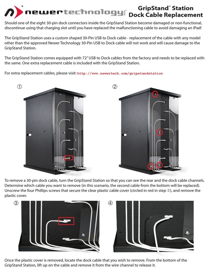 Newer Technology GripStand Station User manual