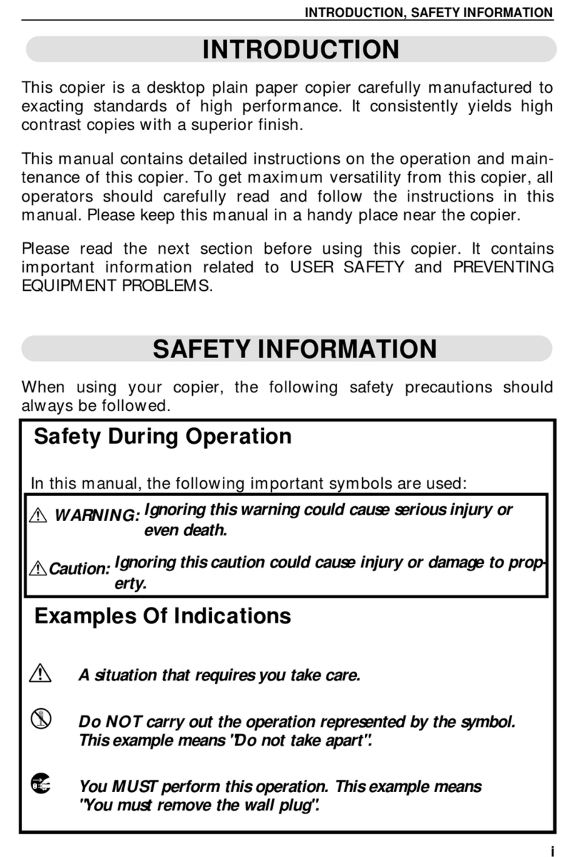 Ricoh FT2012 User manual