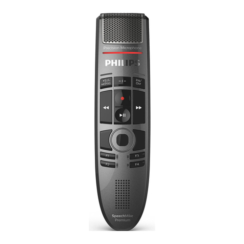 Philips SpeechMike Premium Touch SMP3700 manual