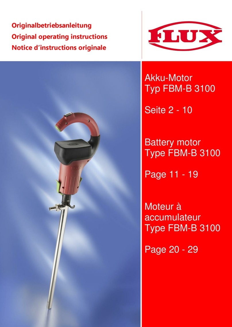 Flux FBM-B 3100 User manual