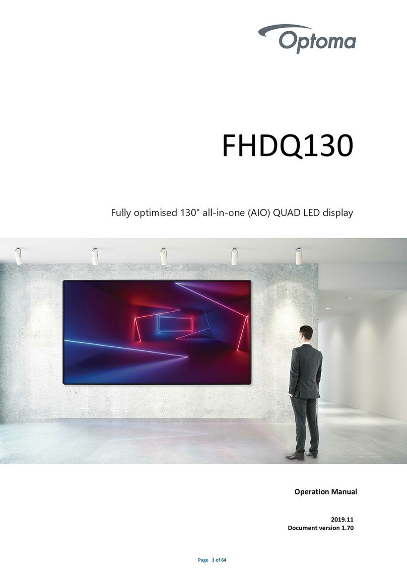 Optoma FHDQ130 User manual