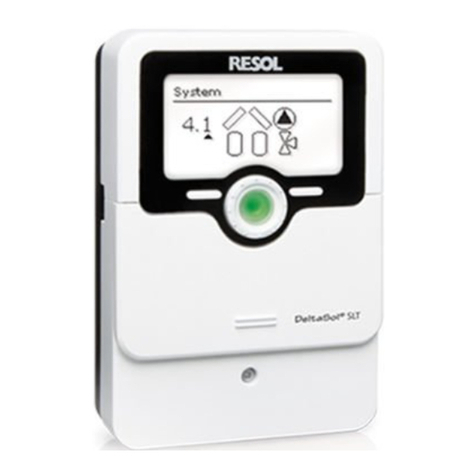Resol BASIC controller User manual