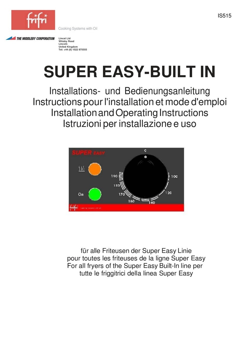 FriFri SUPER EASY 211 Installation and operating instructions
