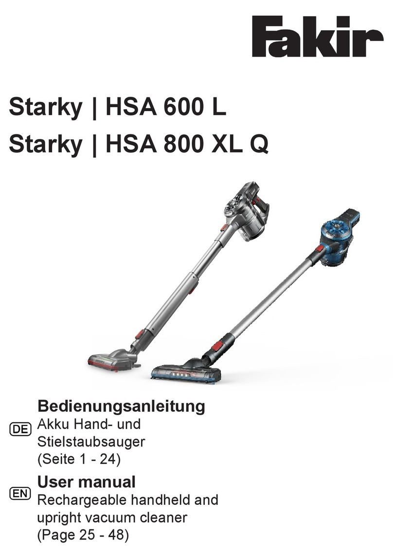 Fakir Starky HSA 600 L User manual