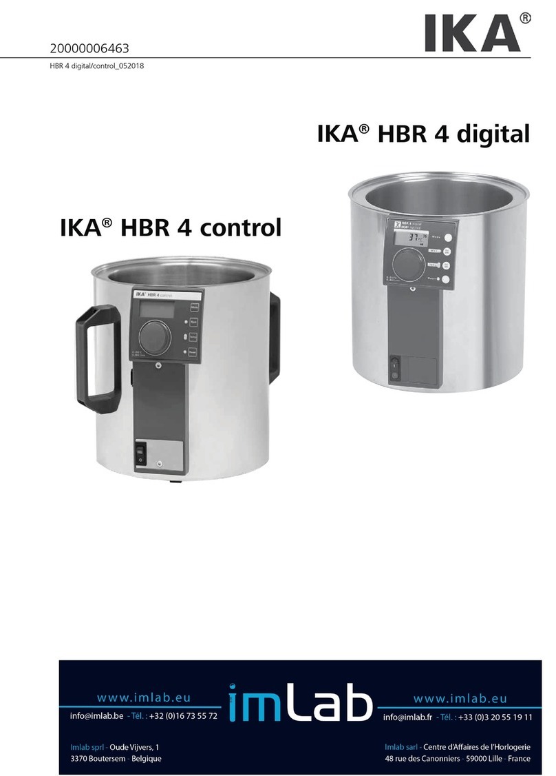 IKA HBR 4 control operating manual IKA HBR 4 control operating manual