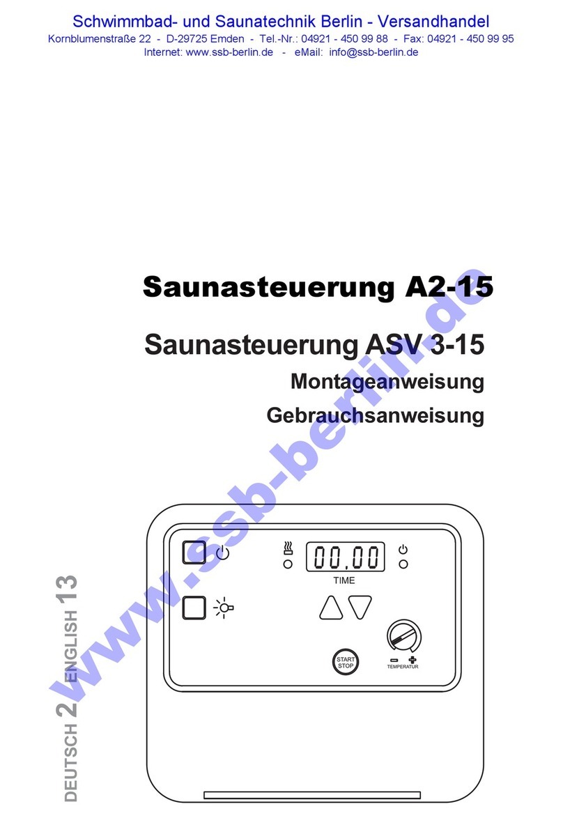Sawo ASV 3-15 User manual